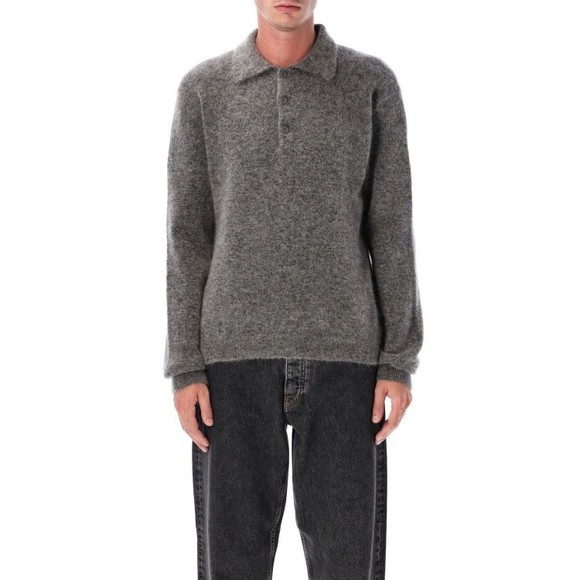 Sunflower Mohair Blend Polo Sweater - NWT - Picture 1 of 3